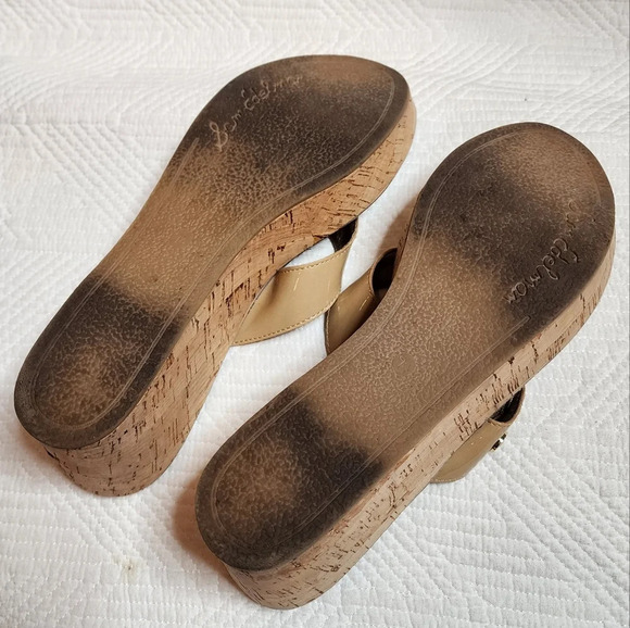 Sam Edelman Romy Tan Cork Wedge Sandals. Women's size 9.5 - Picture 5 of 16